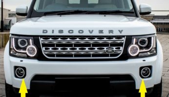 Окантовки противотуманных фар птф Land Rover Discovery 4 +