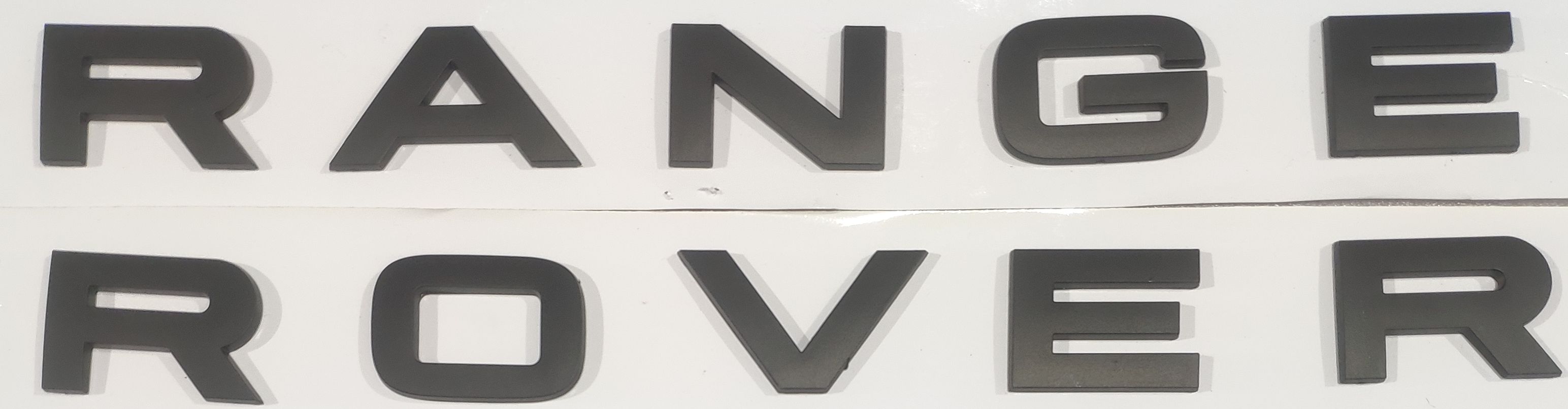Эмблема надпись на капот (багажник)  Range Rover
