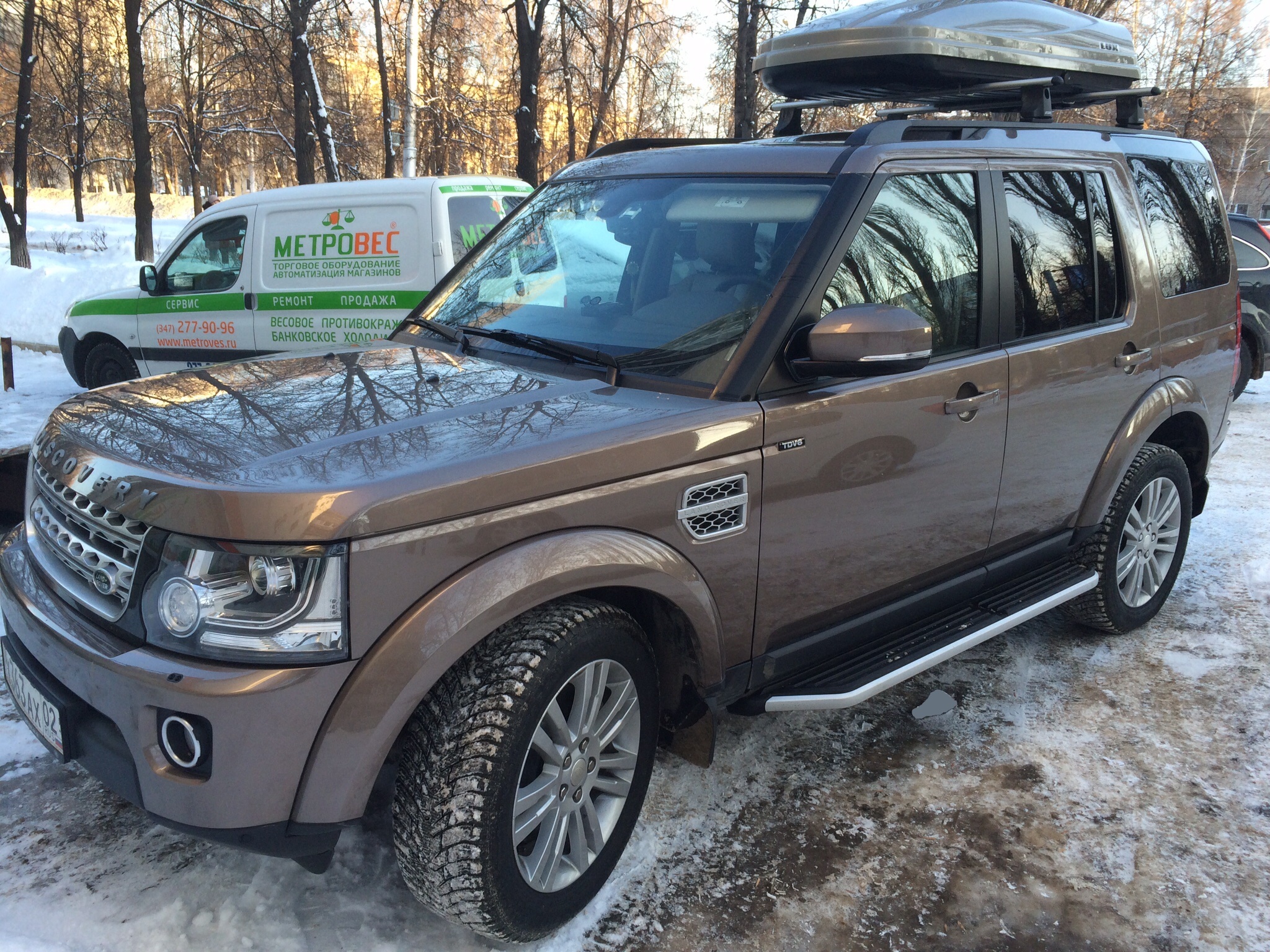 Пороги Land Rover Discovery 3 / 4