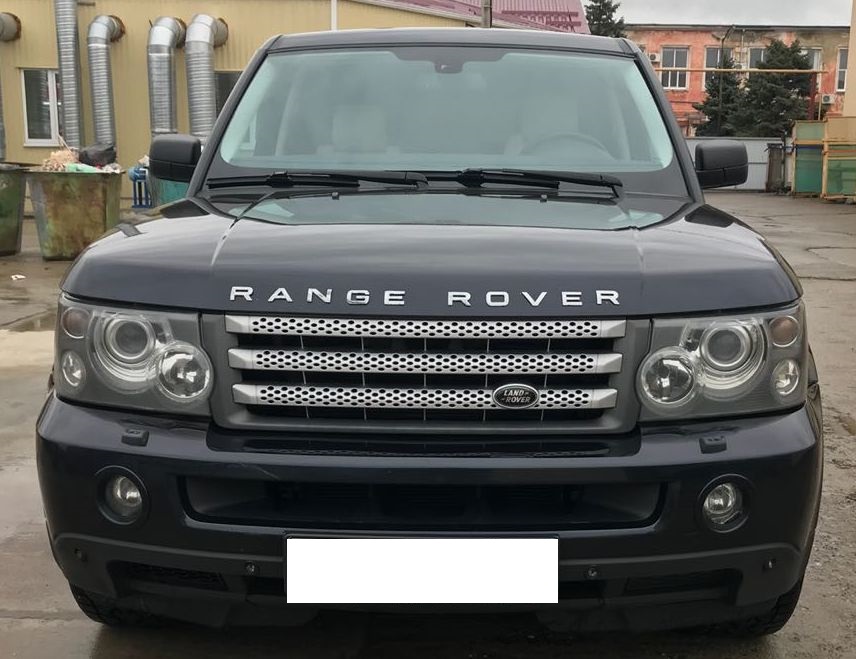 Рестайлинг Range Rover Sport 2005-2009 перед