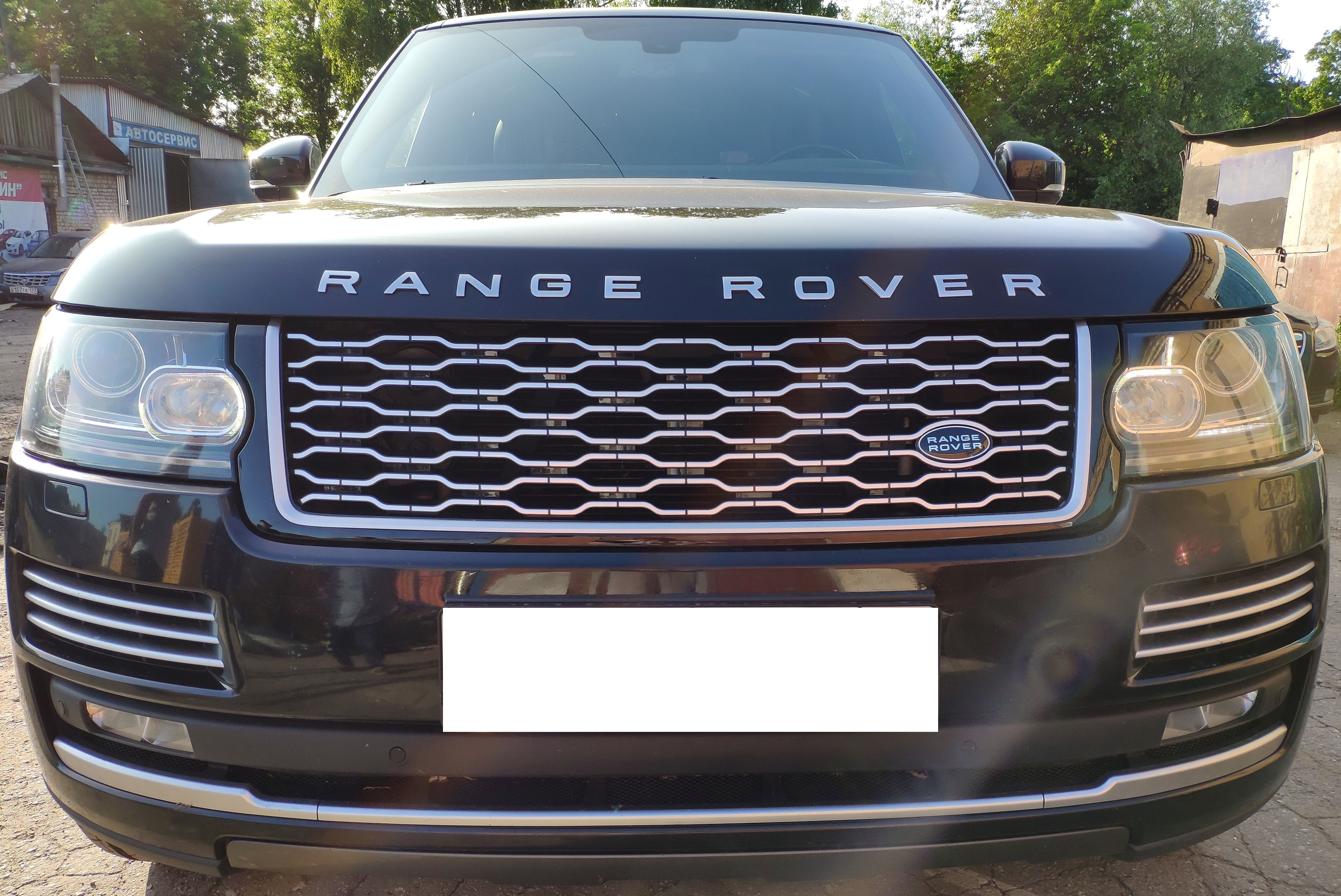 Решетка радиатора Range Rover Vogue 2013-2017 RESTYLE 2019