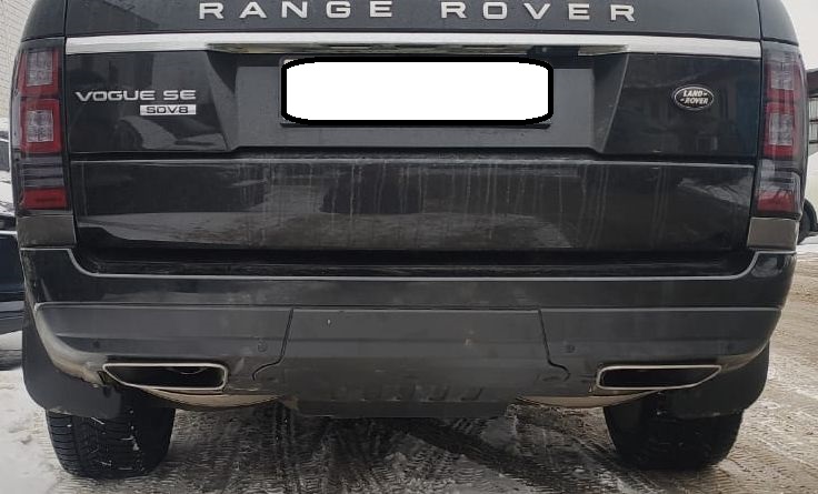 Насадки на выхлоп Range Rover Vogue L405 2018 –