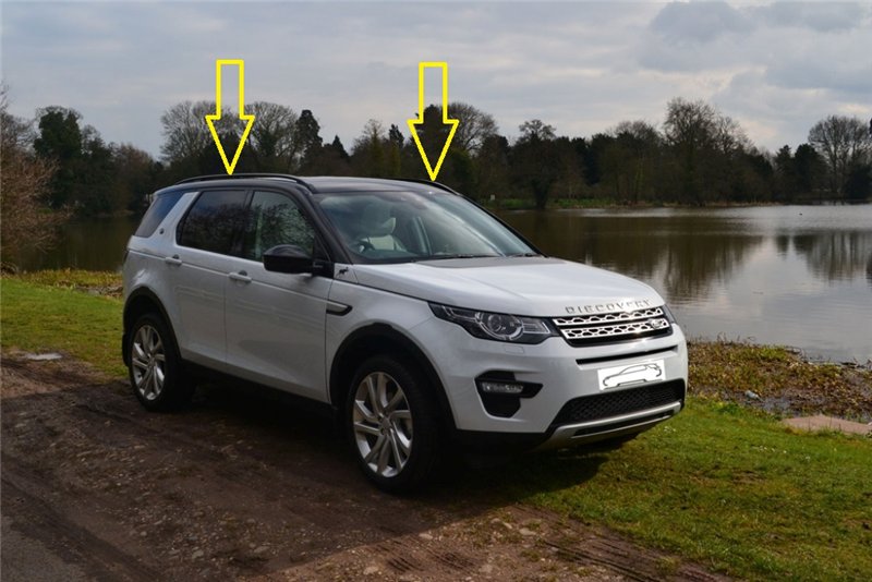 Багажник на крышу  ( рейлинги )  Land Rover Discovery Sport