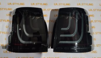Задние фонари LED dynamic Range Rover Sport black