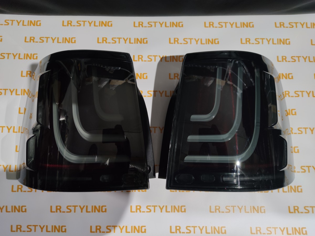 Задние фонари LED dynamic Range Rover Sport black